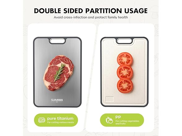 Sumzzz Double-Sided Titanium Cutting