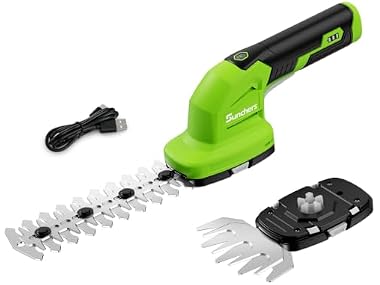 $19.99, Was $33.99, 41% Off! Sunchers 2 in 1 Cordless Hedge Trimmer dealfomo