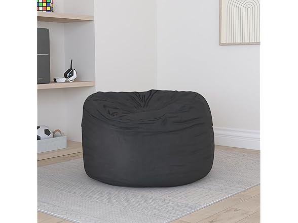 Grey 4 FT Bean Bag Chair