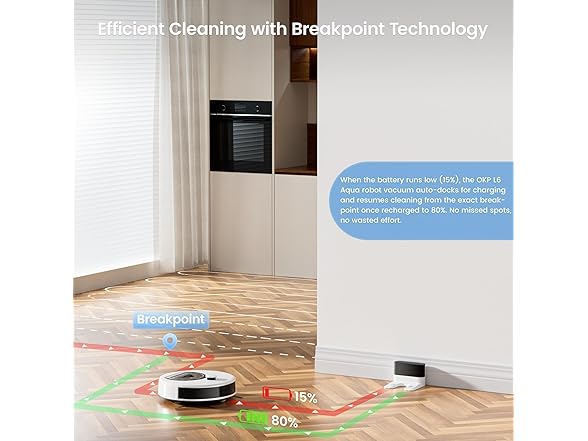 OKP Robot vacuum cleaner