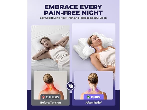 Emircey Cervical Neck Pillow
