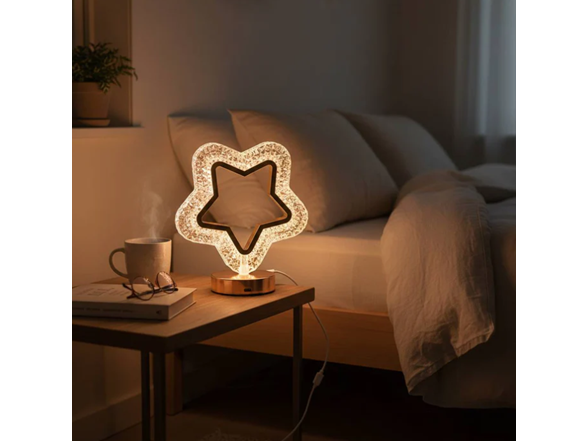 Rechargeable 3000K-7000K LED Acrylic Crystal Touch