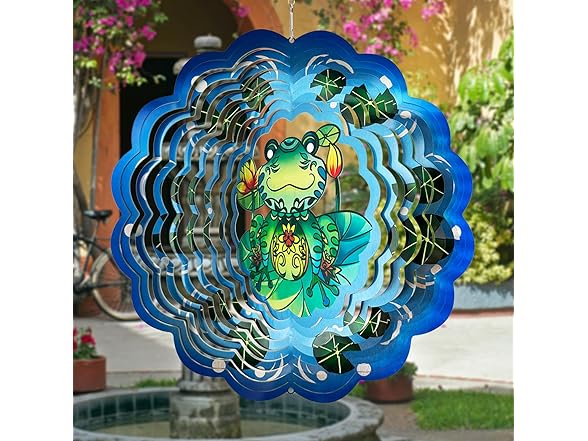 GOTOME Frog Wind Spinners 3D