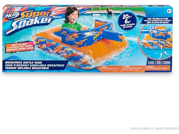 NERF Super Soaker Megaforce Battle Tank Ride-On