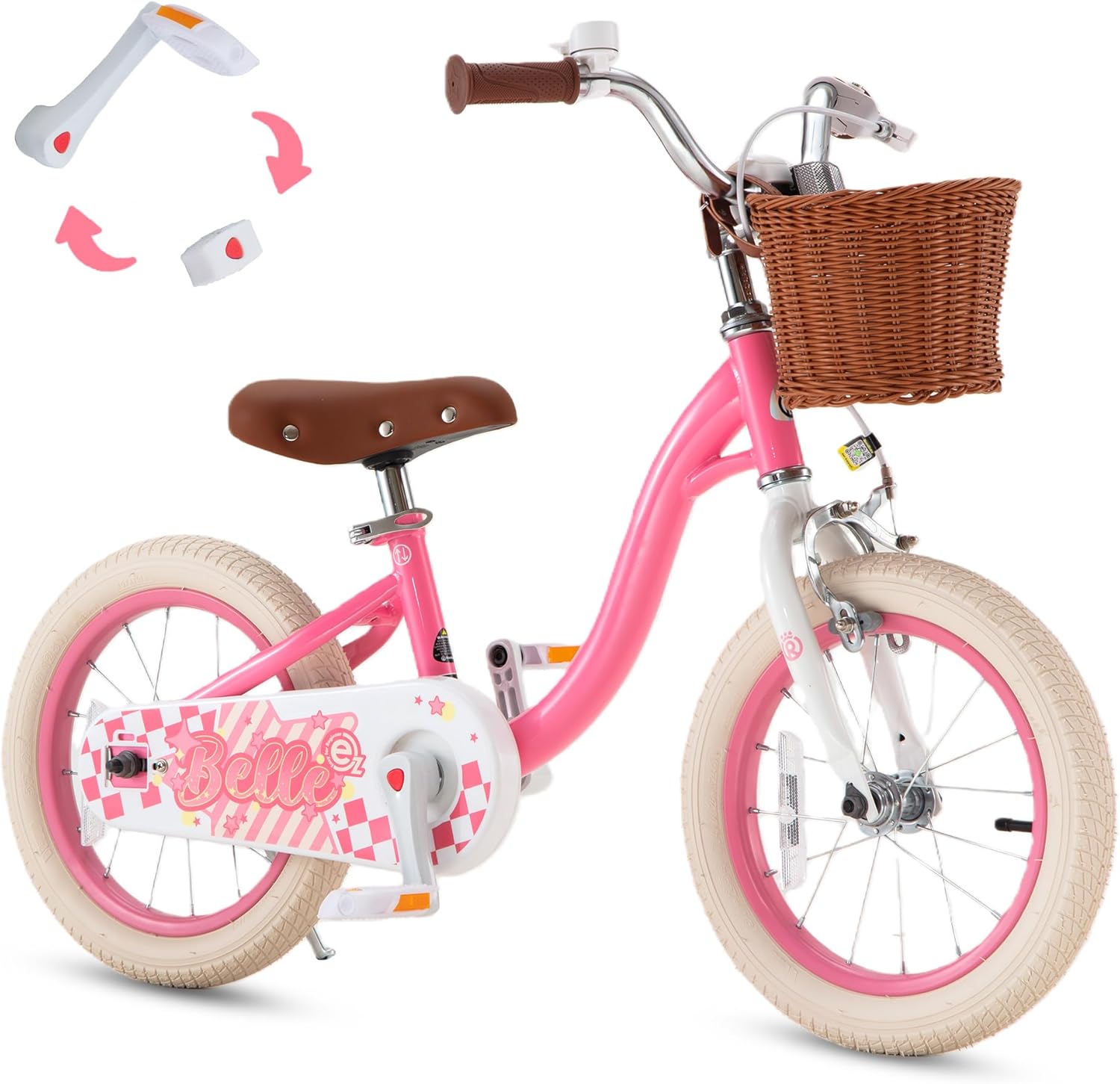 RoyalBaby Girls 14" Belle Bike - Gallery 12
