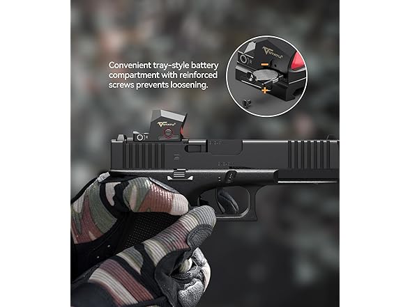 VOTATU EMD507-R Multi-Reticle Enclosed Reflex Sight