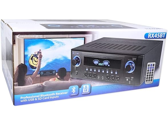 Technical Pro Bluetooth Audio Amplifier