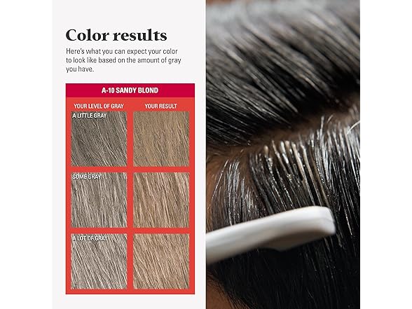 Just For Men Easy Comb-In Color Sandy Blond