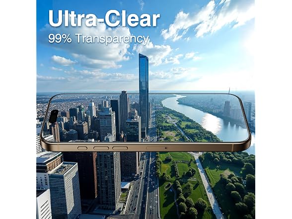 EZ-GLAZ iPhone 16 Screen Protector 4+2 Pack