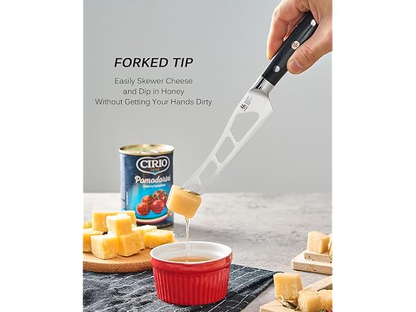 KYOKU 5" Serrated Cheese Knife