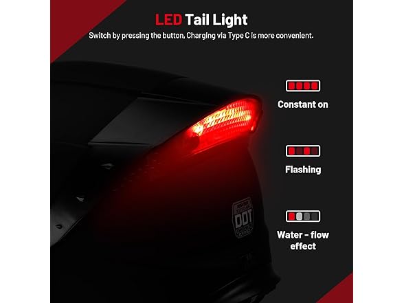 RSYSO Full Face Motorcycle Helmet XL