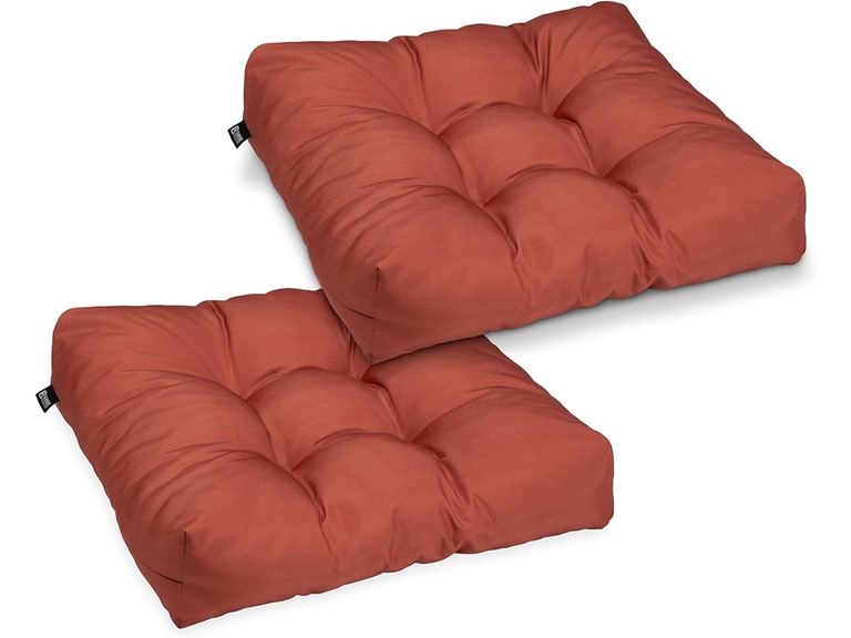 Water-Resistant Patio Seat Cushion 2-Pack