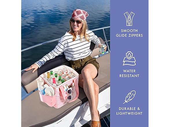 Fit & Fresh, 24-Can Soft Cooler Bag