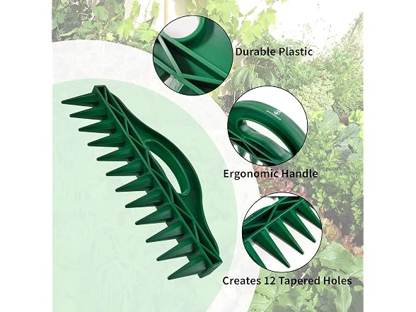 spaceurseeds GAR-27 Row Seeder Tool for Seed Spacing