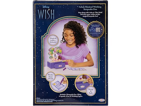 Disney's Asha's Wishing Tree Keepsake Musical Box