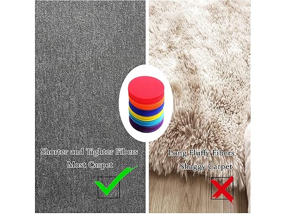 Anitor Carpet Markers 5" for Kids