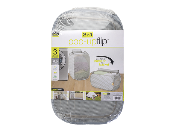 Smart Design Pop Up Flip Hamper