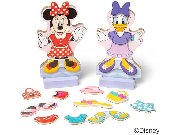 Melissa & Doug Minnie and Daisy Dress-Up