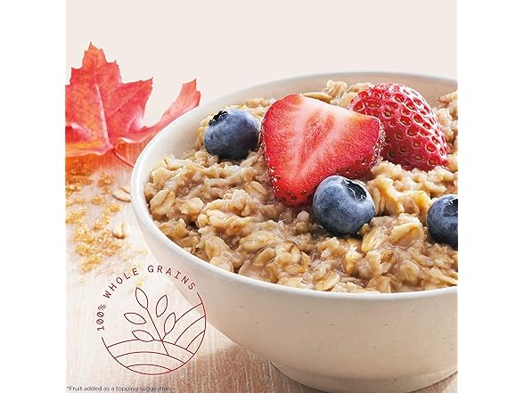 6CT Quaker Protein Instant Oatmeal, Maple Brown