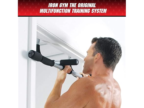 Iron Gym Pull Up Bars - Total Upper Body Workout Bar