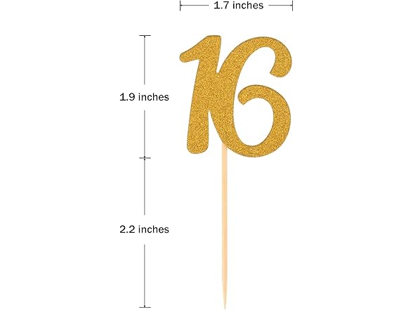 Donoter Cake Toppers (50ct)