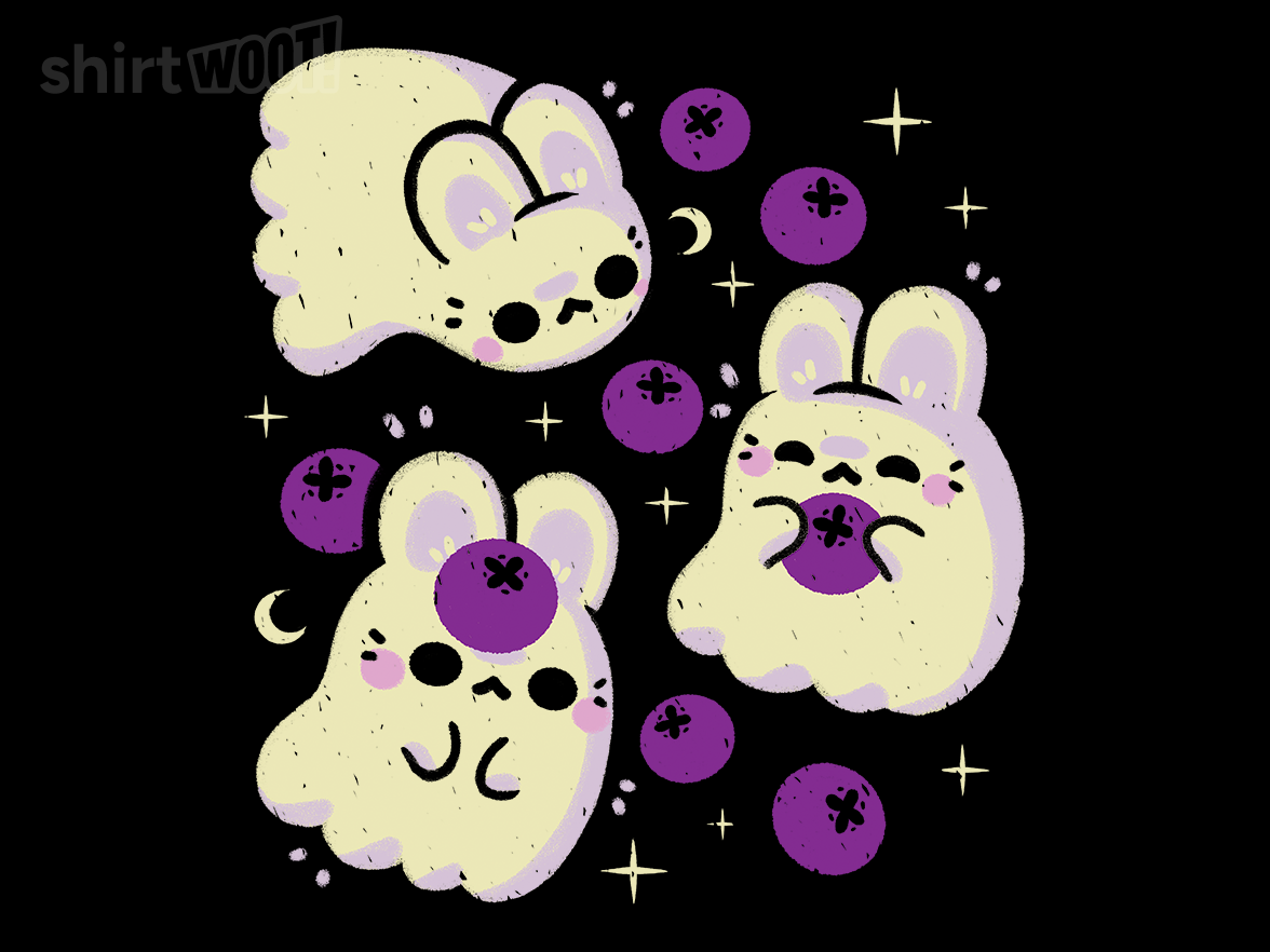 Cute Bunny Ghosts and Blueberries - Gallery 9