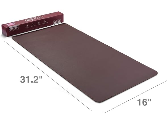 Office Desk Pad Brown