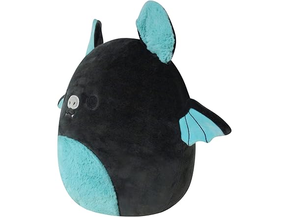 Squishmallows 12" Aldous Teal and Black Fruit Bat