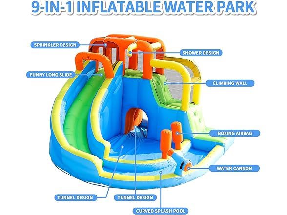 Inflatable Water Slide - Bounce House
