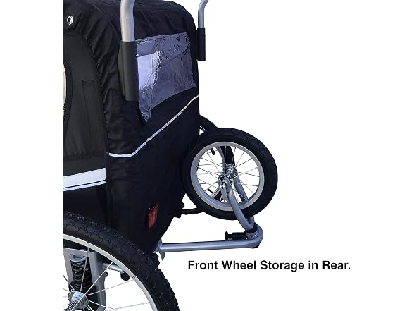 Booyah Extra Large Pet Bike Trailer Dog Stroller
