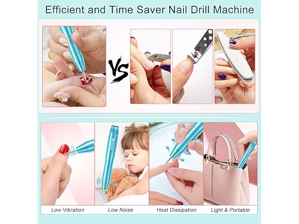 COSITTE Electric Nail Drill Nail File