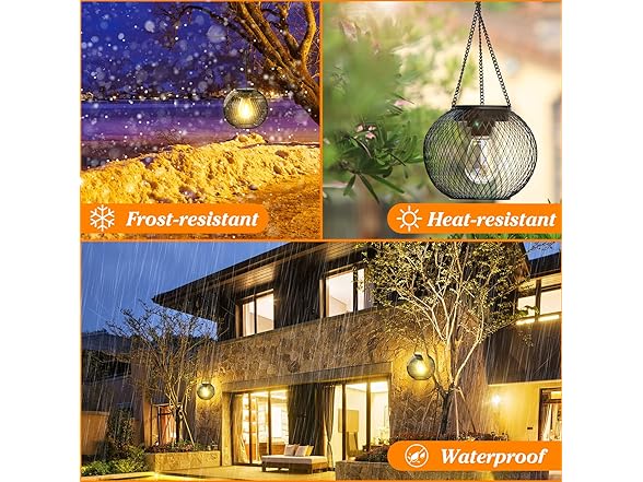 KagoLing Solar Lantern Outdoor