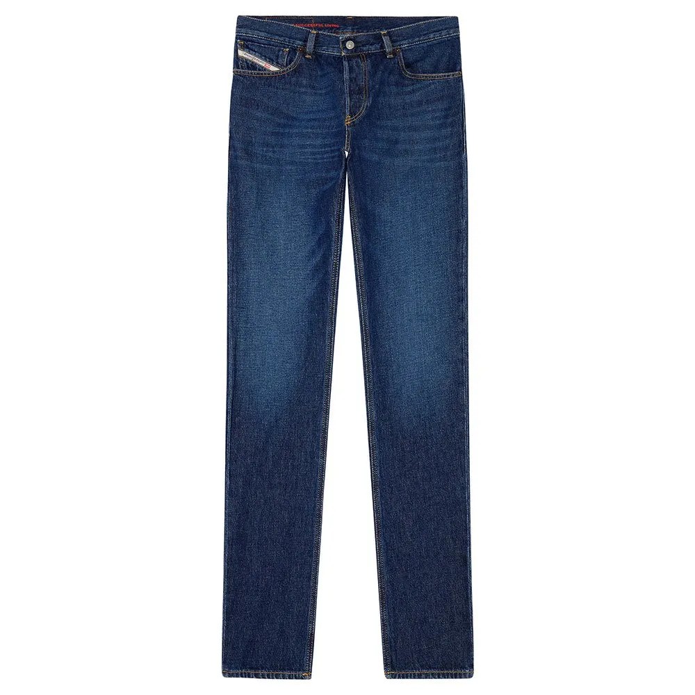 Diesel Mens Slim-Fit Denim Jeans (Blue) - Gallery 3