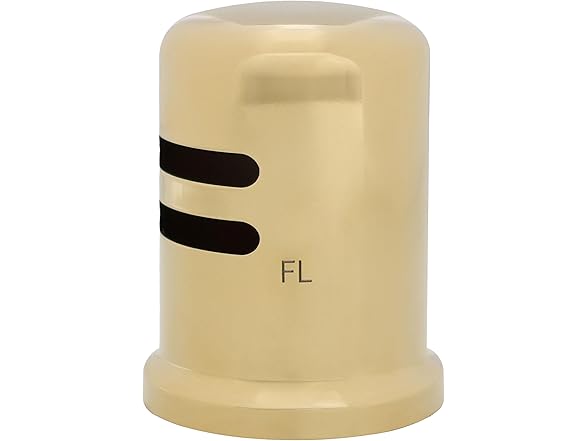 Westbrass 1-3/4" x 2-3/4" Solid Brass Air Gap Cap Kit Brass