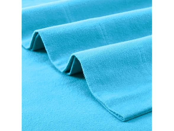 Superior Flannel Brushed Cotton Bed Sheet Set
