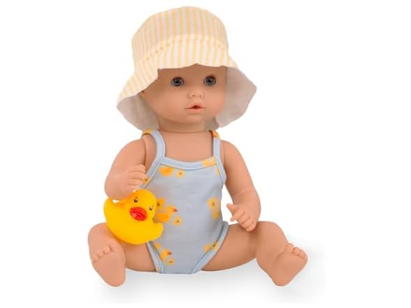Gotz: Sleepy Aquini: Bathing Duck - 13"