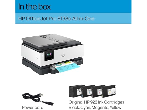 HP OfficeJet Pro 8138e Color Printer