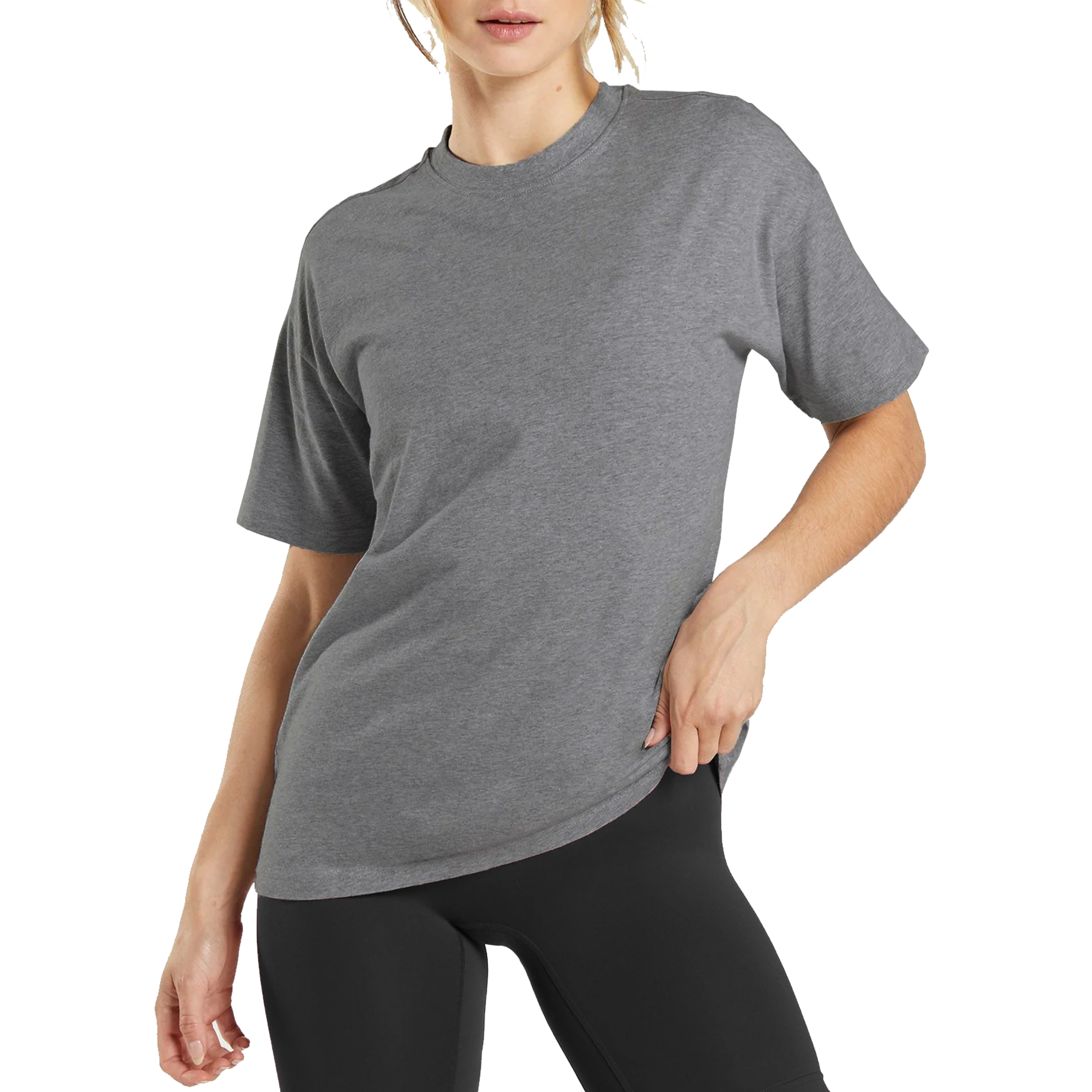 6Pk Womens S/S Loose Fit Crew Tee - Gallery 15