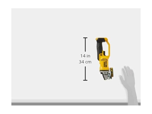 DEWALT DCG412B 20V MAX 4-1/2 Inch Angle Grinder, Bare Tool
