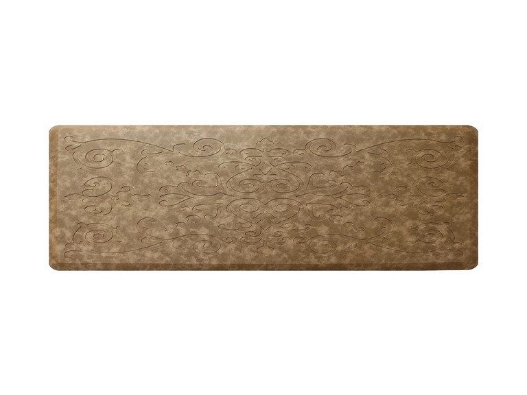 J&V TEXTILES EMB06 17*60 17 in. X 60 in. MEDALLION EMBO