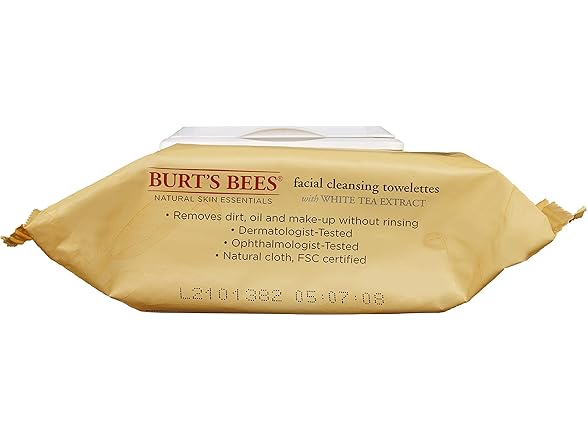 Burt's Bees Cleansing Towelettes 30ct