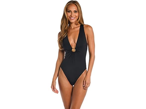 Sunshine 79 Women Plunge Mio One Piece Swimsuit