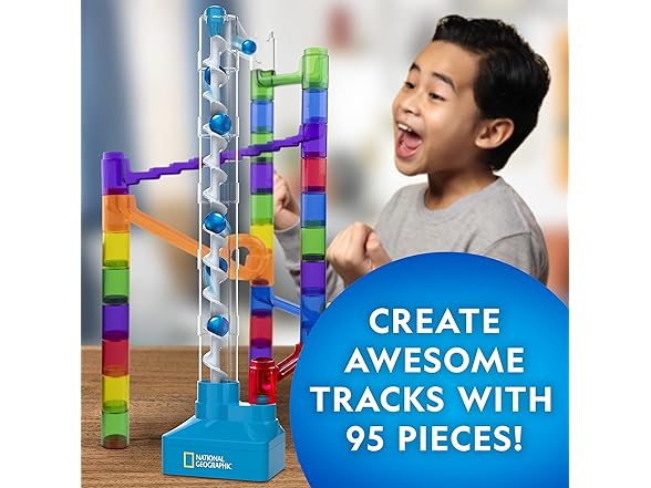 National Geographic Marble Run with Motorized Elevator