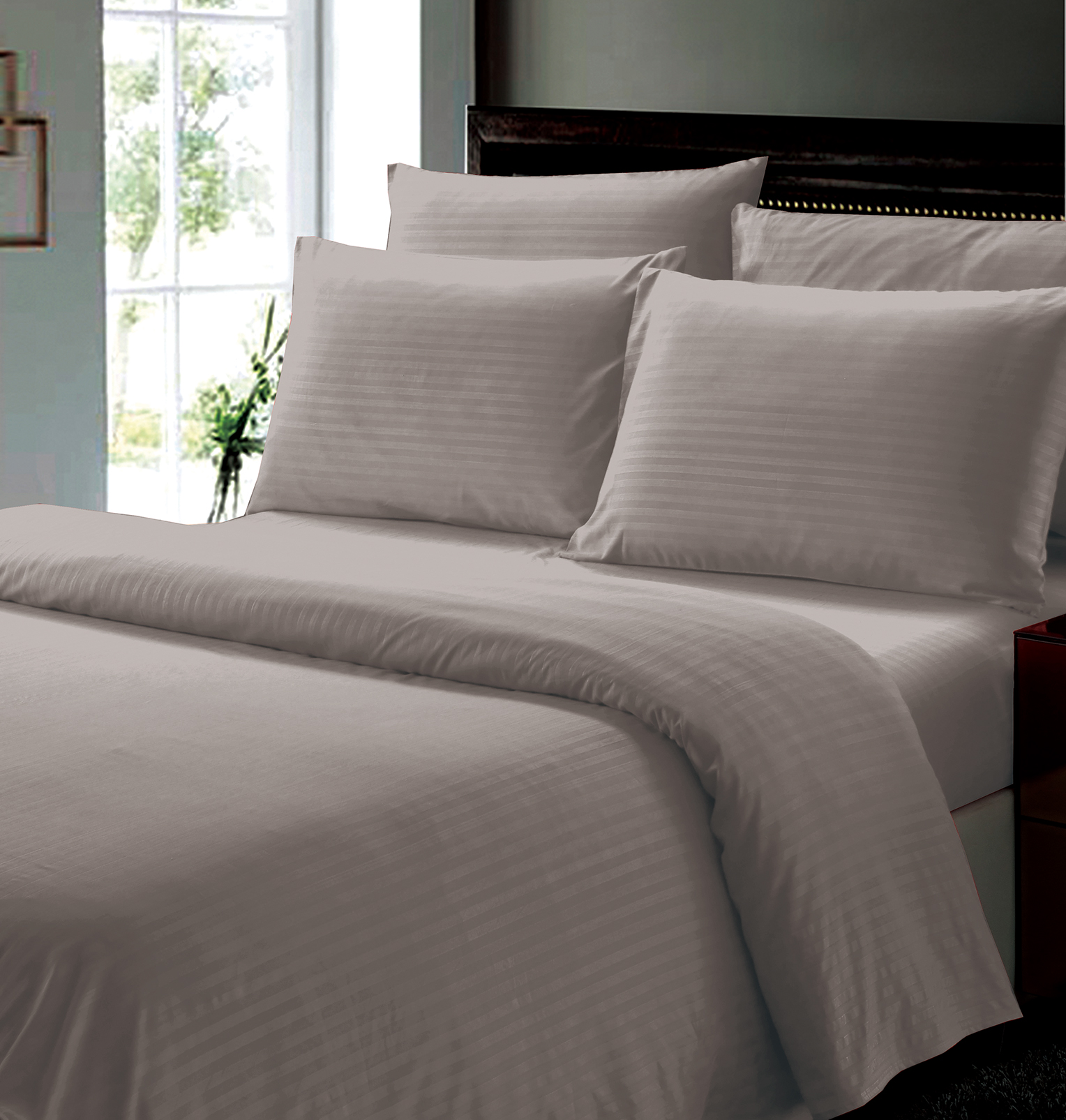 6-Piece Dobby Stripe Queen Sheet Set - Gallery 12