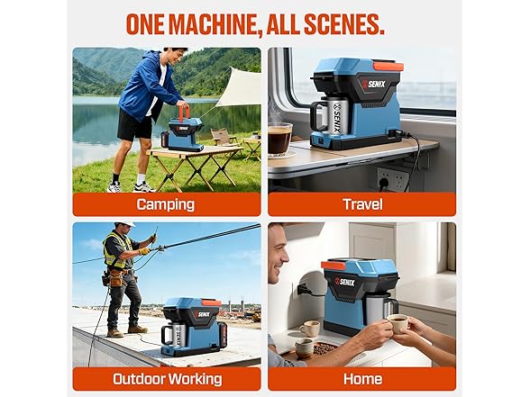 SENIX Portable Coffee Maker