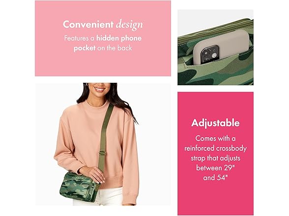 THIRTY-ONE Gifts All Zipped Up Crossbody