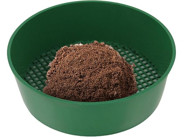 Pineeseatile GAR-32 (2 Pack) Garden Soil Sieve Sifter