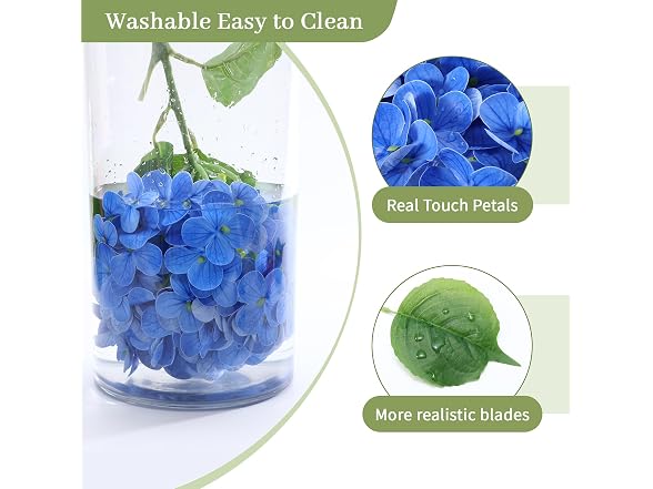 NINTYNINE Hydrangea Artificial Flowers