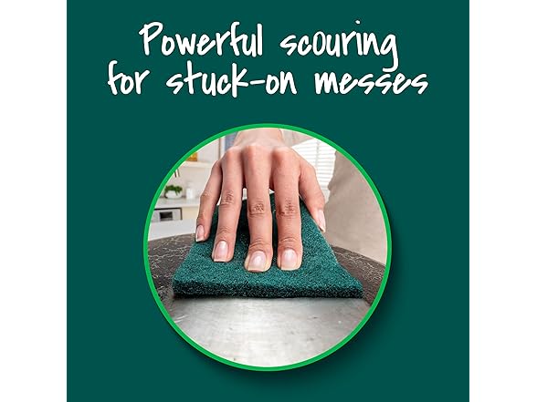 Scotch-Brite Heavy Duty Scour Pad, 6-Count