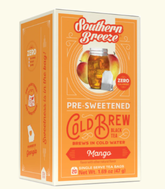 (6pk) Southern Breeze Mango Iced Tea Bags (20 bags per box) - Gallery 6